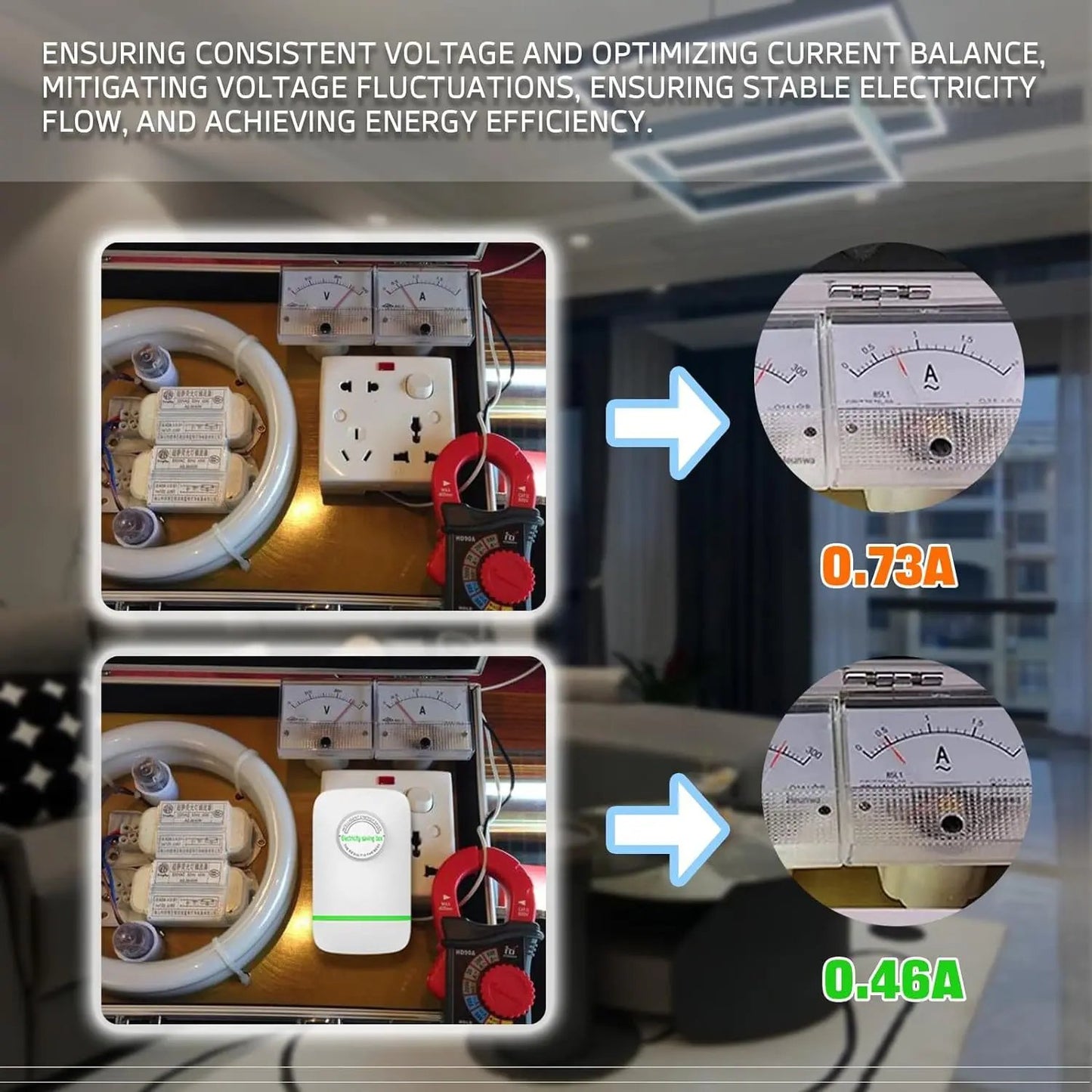 ⚡Last Day Sale Plug-In Power Box with US Plug ✨ Reduce Electricity Bill & Energy Waste