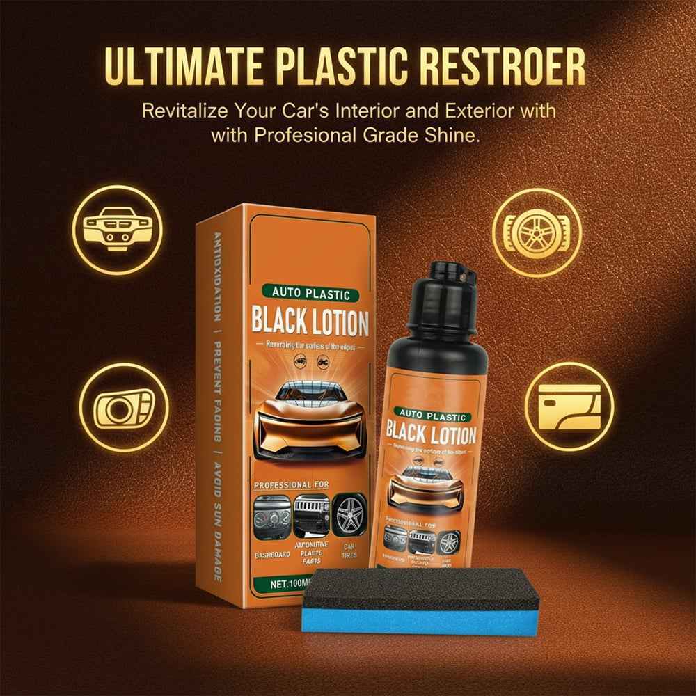 2026 Hot Sale🔥🔥Renew Your Car Without Expensive Fee-Automotive Plastic Restorer