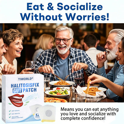🔥Best Seller🔥Tiworld® HalitosisFix Gut Patch-Regulates intestinal flora and eliminates oral odor🎉Special limited-time discount
