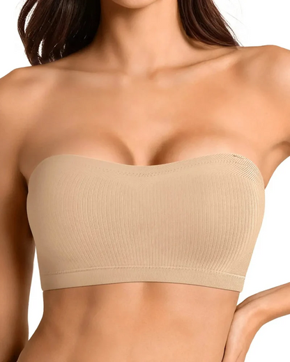 👙Buy more save moreWomen’s💖 Wireless Bandeau Bra with Removable Straps