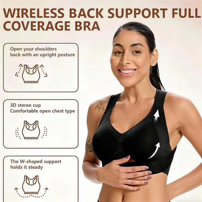 (🎁Last Day 49% OFF)🔥Posture Correction Wireless Sports Bra