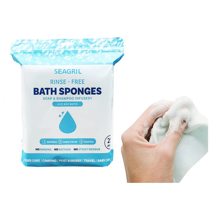 (🎁Last Day 49% OFF)🔥 🌈Disposable Rinse-Free Bathing Wipes🧼
