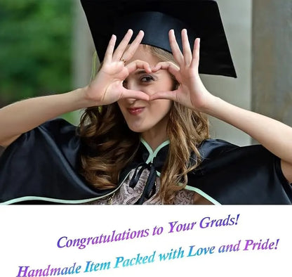 🔥Graduation Compass Bracelet for Class of 2026🔥 – Inspirational Gift for Her Him, High School College 8th Grade Graduate, Stainless Steel with Heartfelt Card & Graduation Cap Box