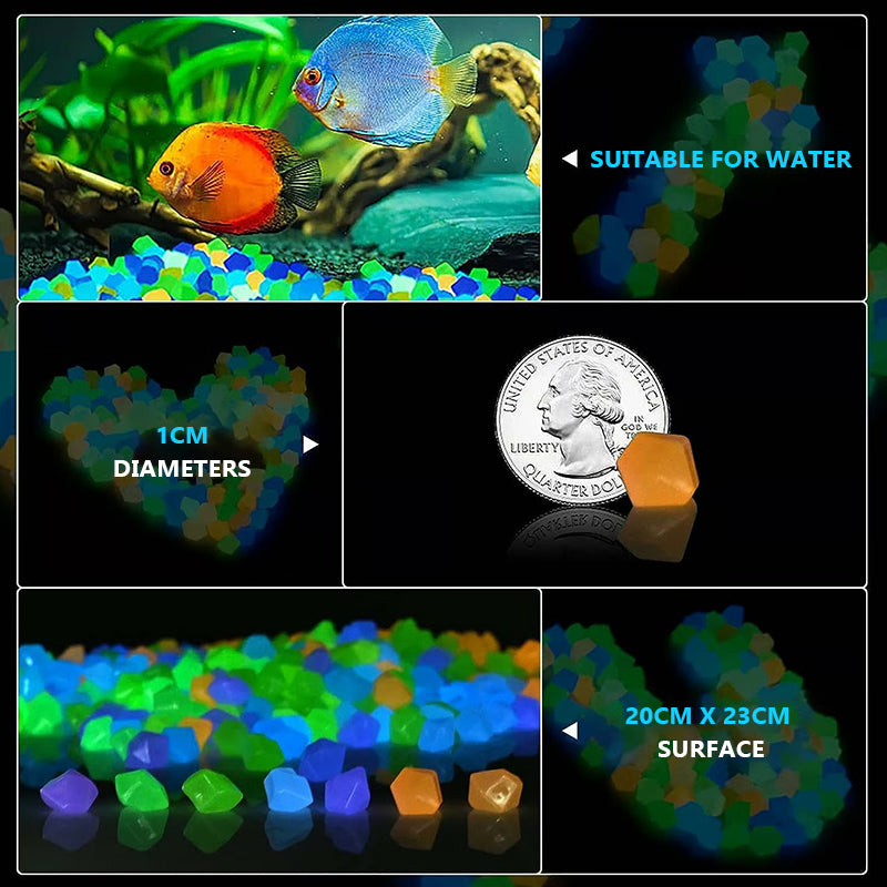 (🎁Last Day 49% OFF)🔥Luminous Stones for Garden & Home Decoration