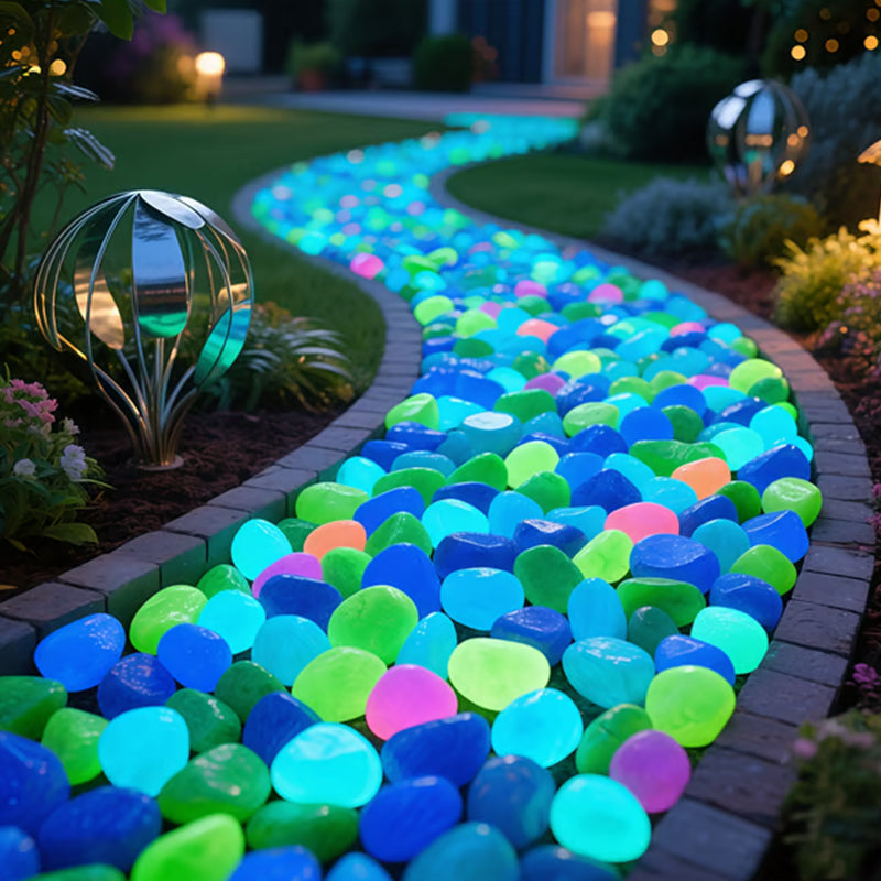 (🎁Last Day 49% OFF)🔥Luminous Stones for Garden & Home Decoration