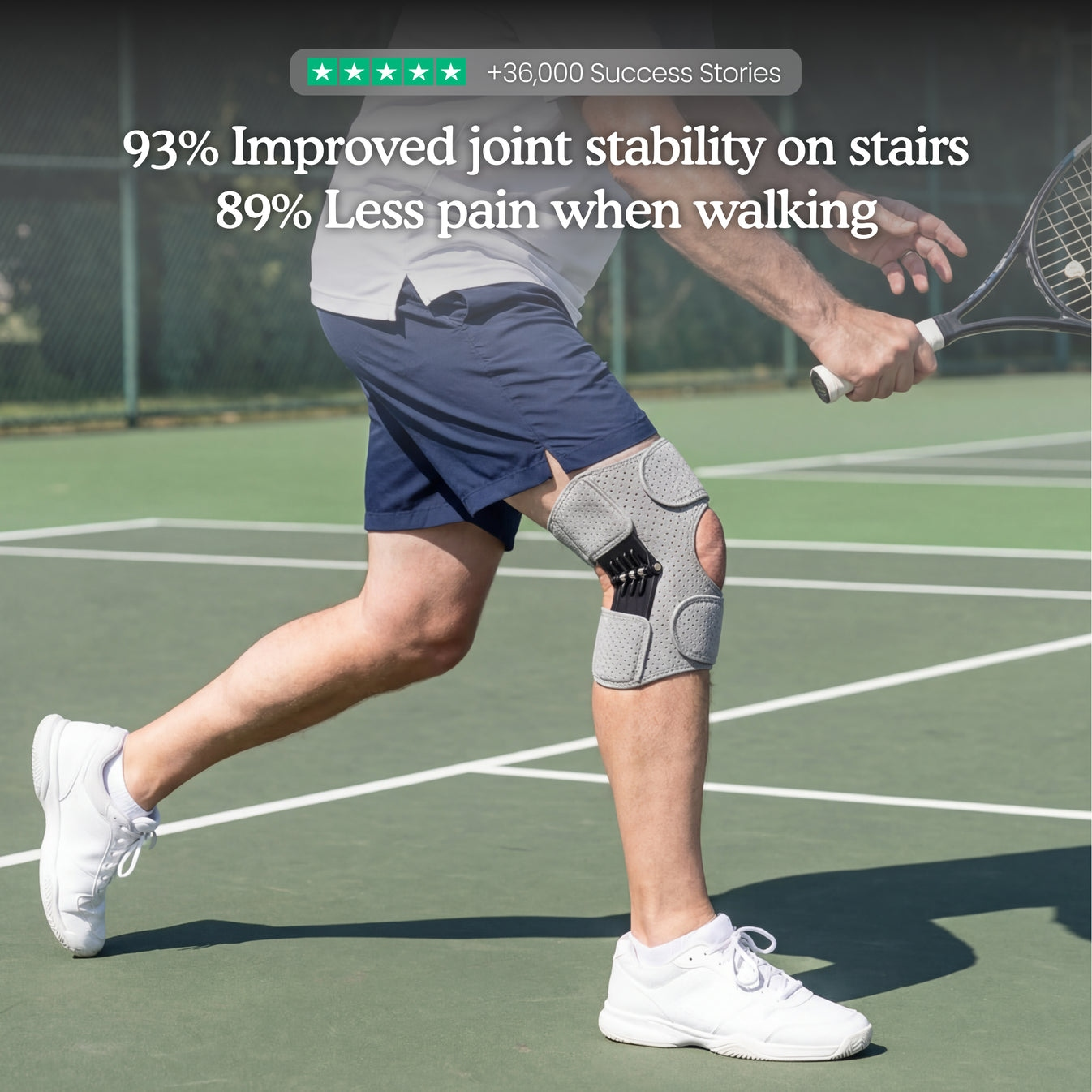 🔥LAST DAYSAVE 29.99!!⚡50K+ SOLD!Senior Hinged Knee Brace – Relieves Pain, Provides Support & Stability