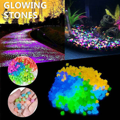 (🎁Last Day 49% OFF)🔥Luminous Stones for Garden & Home Decoration