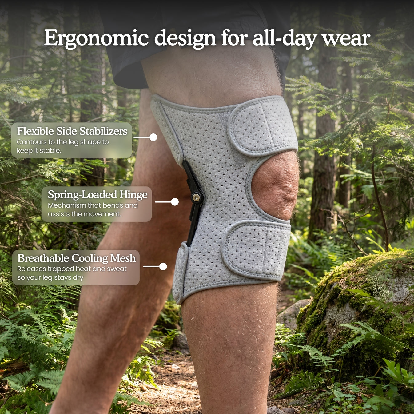 🔥LAST DAYSAVE 29.99!!⚡50K+ SOLD!Senior Hinged Knee Brace – Relieves Pain, Provides Support & Stability