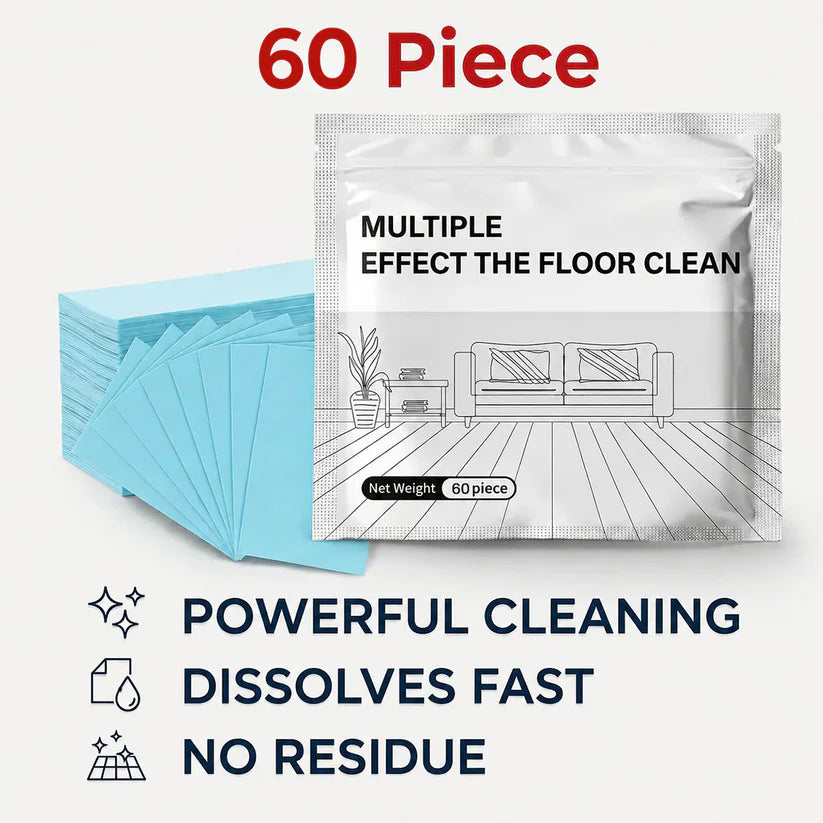 🔥Multi-Surface Floor Cleaning Tablets – Concentrated Cleaner for Hardwood, Tile, Laminate & More