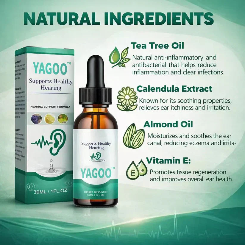 👂70%OFF-2026 Upgrade🔥YAGOO® Tinnitus Ear Drops — Cleans Earwax, Relieves Tinnitus