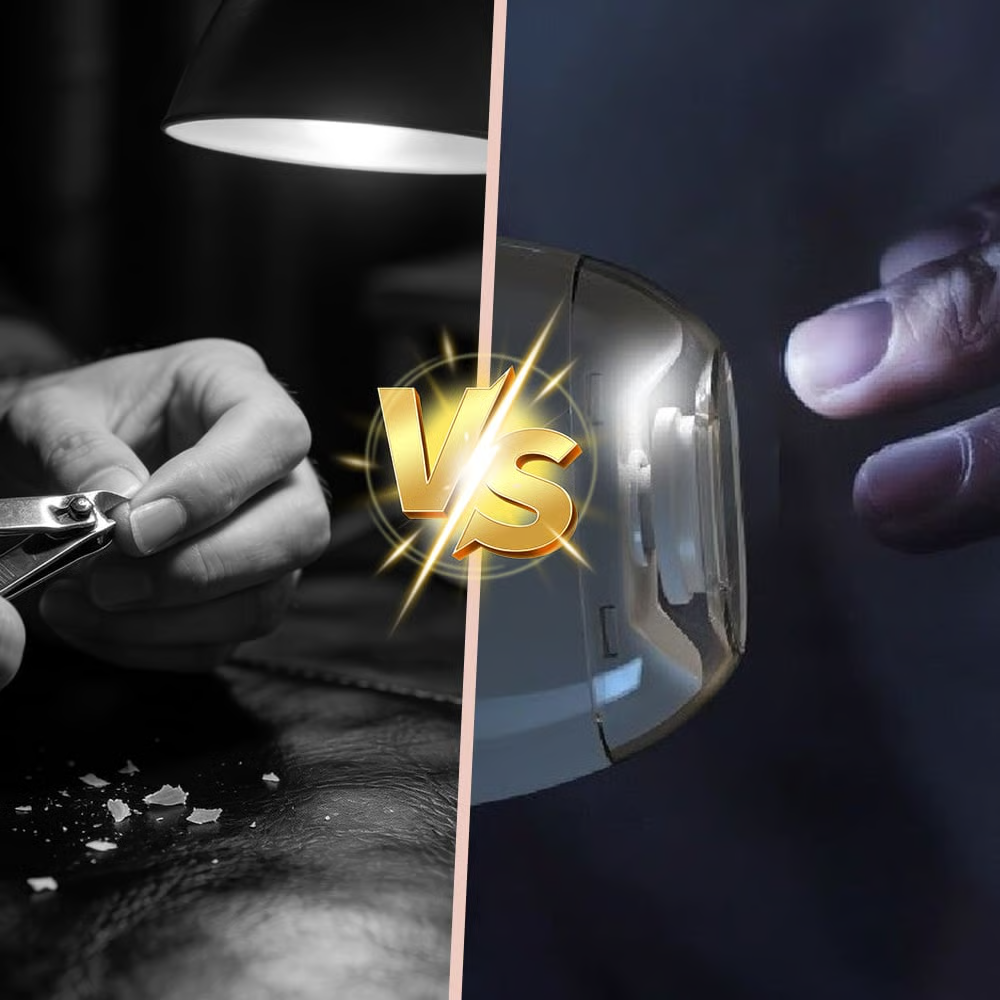 💐50% OFF ! Touch-Free Electric Nail Clipper: Safe, Fast & Gentle for All Ages!