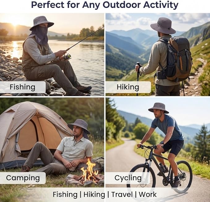 🔥LAST DAY 47% OFF🎣- Unisex Adventure Shield - Extreme UV Protection for All Terrains