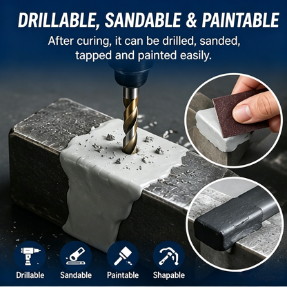 💥SAVE 50% NOW🏠Tiworld® Steel Reinforced Epoxy Repair Putty — Universal Glue for Metal, Wood, Plastic