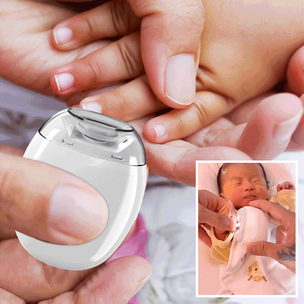 💐50% OFF ! Touch-Free Electric Nail Clipper: Safe, Fast & Gentle for All Ages!
