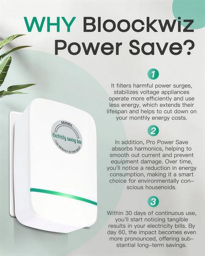 ⚡Last Day Sale Plug-In Power Box with US Plug ✨ Reduce Electricity Bill & Energy Waste