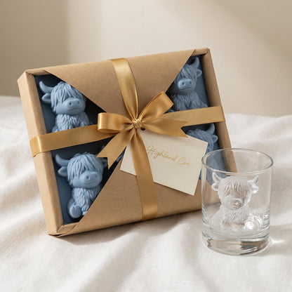 🔥LAST DAY SALE$ 9.99!!⚡50K+ SOLD!🐮 Mini Highland Cow Ice Cube Mold – Cute 3D Ice for Drinks, Parties & Gifts