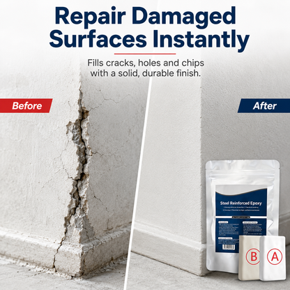 💥SAVE 50% NOW🏠Tiworld® Steel Reinforced Epoxy Repair Putty — Universal Glue for Metal, Wood, Plastic