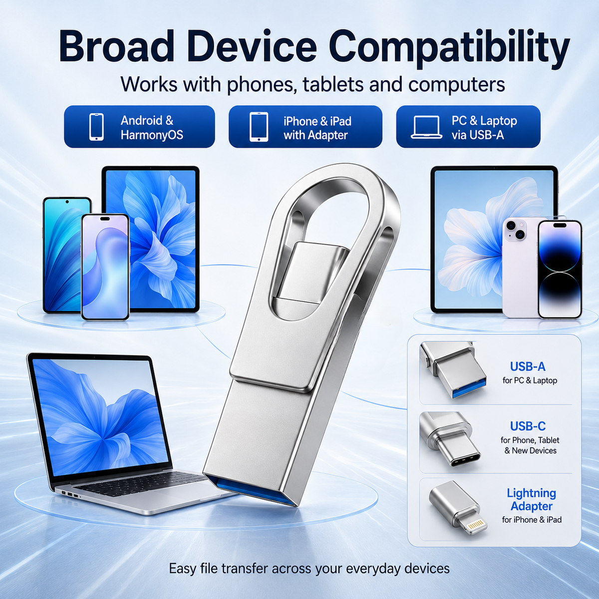 ⚡ 2026 2-in-1 USB C Pendrive – High-Speed Memory for Students & Office