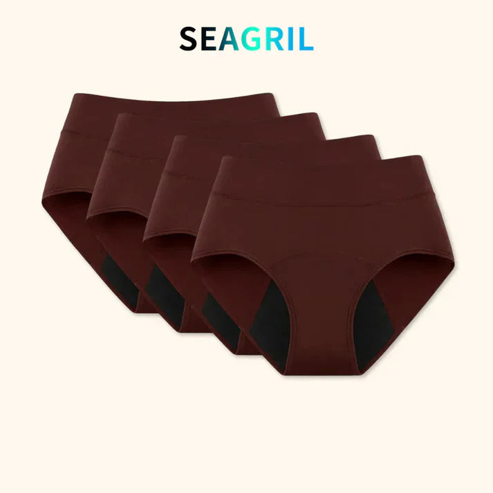 🌸💖Last Day 50% OFF|SEAGRIL™ 100% Leak-Proof Underwear 4-pack