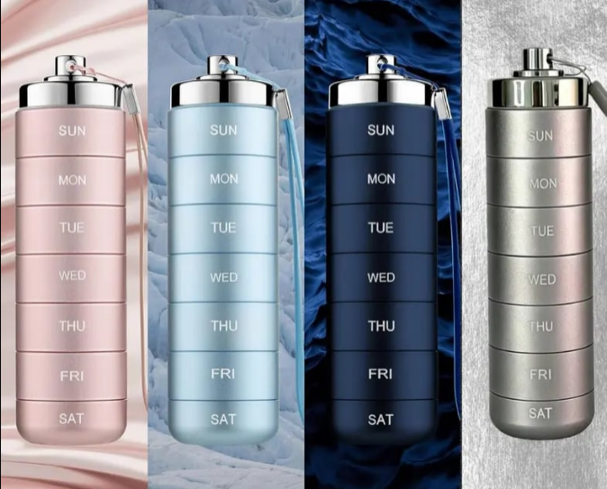 🚀 LIMITED OFFER 50% OFF – Shop Now! 🧳💊Metal Travel Pill Organizer