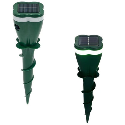 🌸Spring Sale 50% OFF☘️Solar Powered Waterproof Screw Mole Repellent