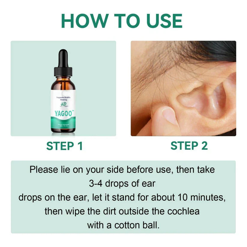 👂70%OFF-2026 Upgrade🔥YAGOO® Tinnitus Ear Drops — Cleans Earwax, Relieves Tinnitus
