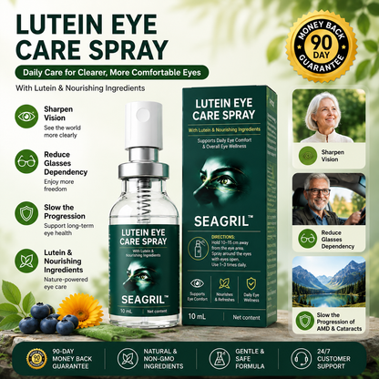 SEAGRIL™ Lutein Eye Spray-Lutein Eye Care Spray — 10-Second Daily Routine