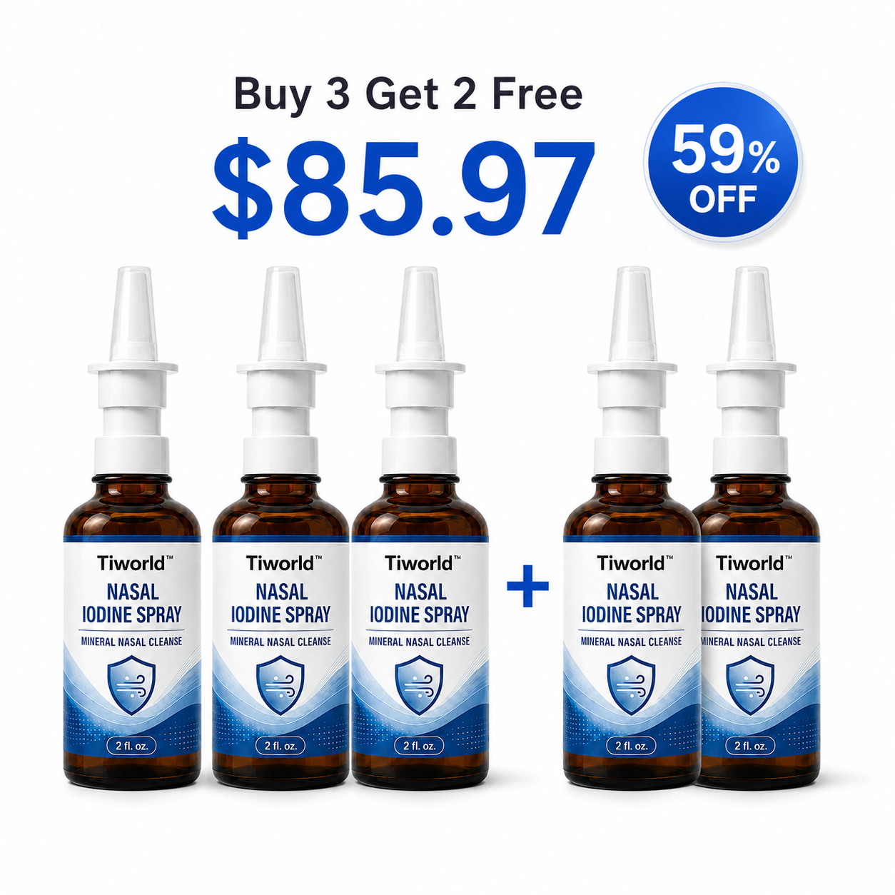 Tiworld™ Nasal Spray – Limited Time 50% OFF | ✅ 180‑Day Money Back Guarantee
