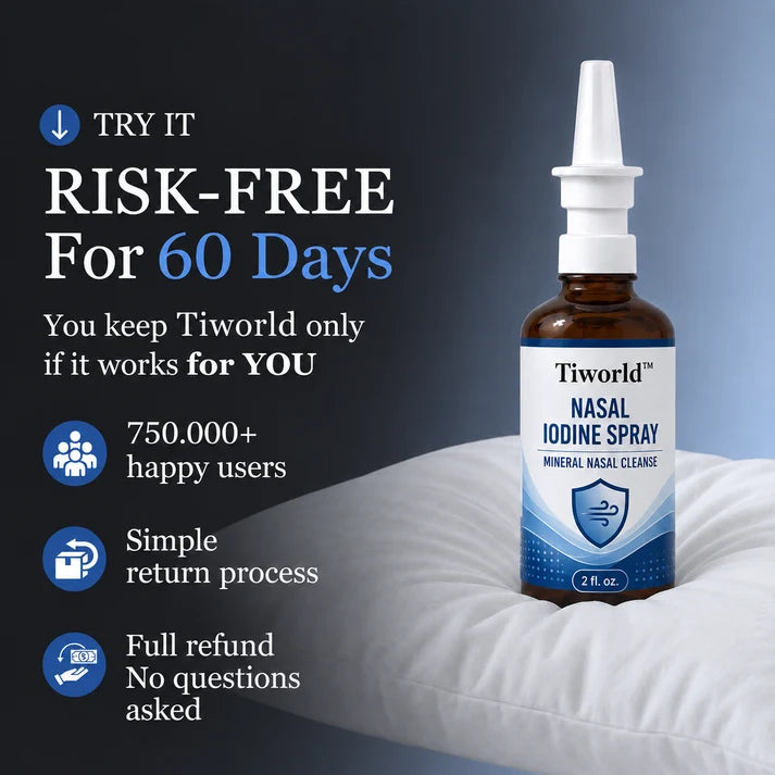 Tiworld™ Nasal Spray – Limited Time 50% OFF | ✅ 180‑Day Money Back Guarantee