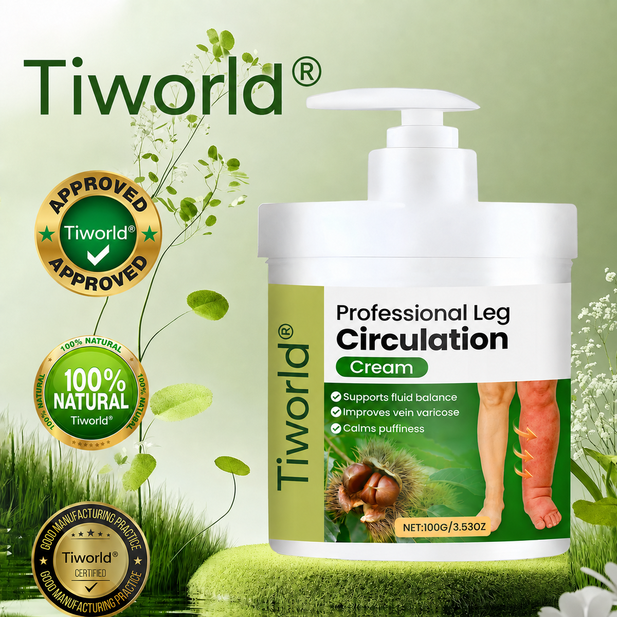 Tiworld®Professional Leg Circulation Cream