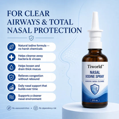 Tiworld™ Nasal Spray – Limited Time 50% OFF | ✅ 180‑Day Money Back Guarantee