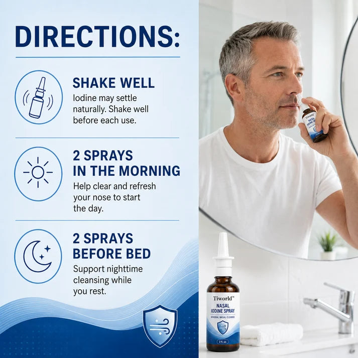 Tiworld™ Nasal Spray – Limited Time 50% OFF | ✅ 180‑Day Money Back Guarantee