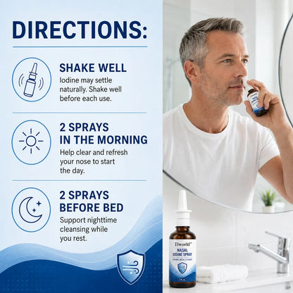 Tiworld™ Nasal Spray – Limited Time 50% OFF | ✅ 180‑Day Money Back Guarantee