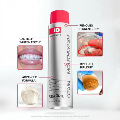 🔥2026 SALE -Advanced Stain-Lifting Whitening Mouthwash: Visible Debris Removal & Fresh Breath