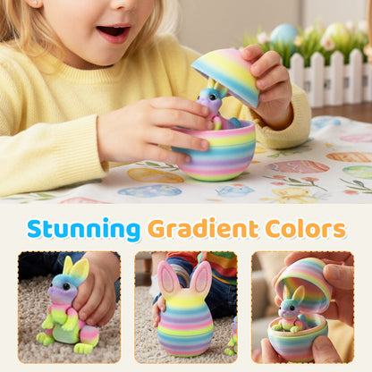 💐50% OFF ! Easter Decorative Egg – Articulated Bunny for Collectors 🎁🌷【Holiday Special】