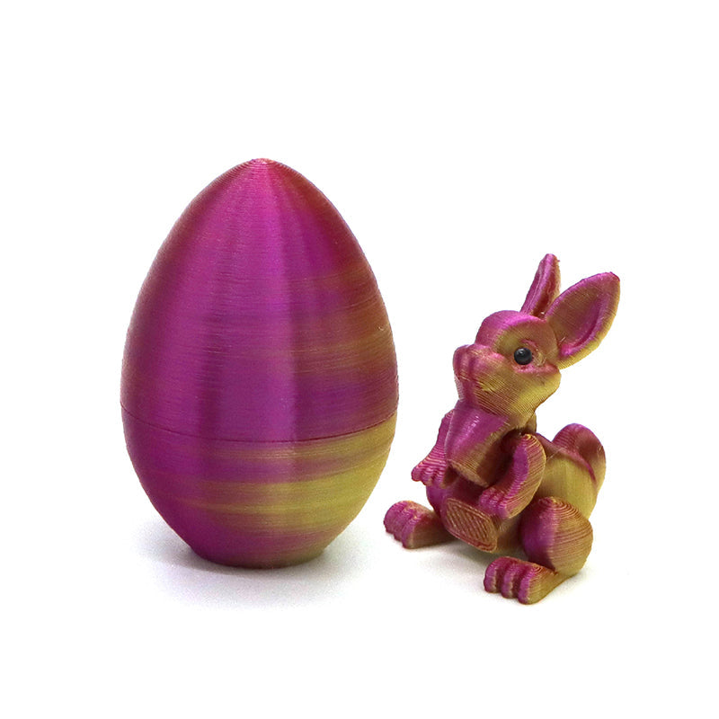 💐50% OFF ! Easter Decorative Egg – Articulated Bunny for Collectors 🎁🌷【Holiday Special】