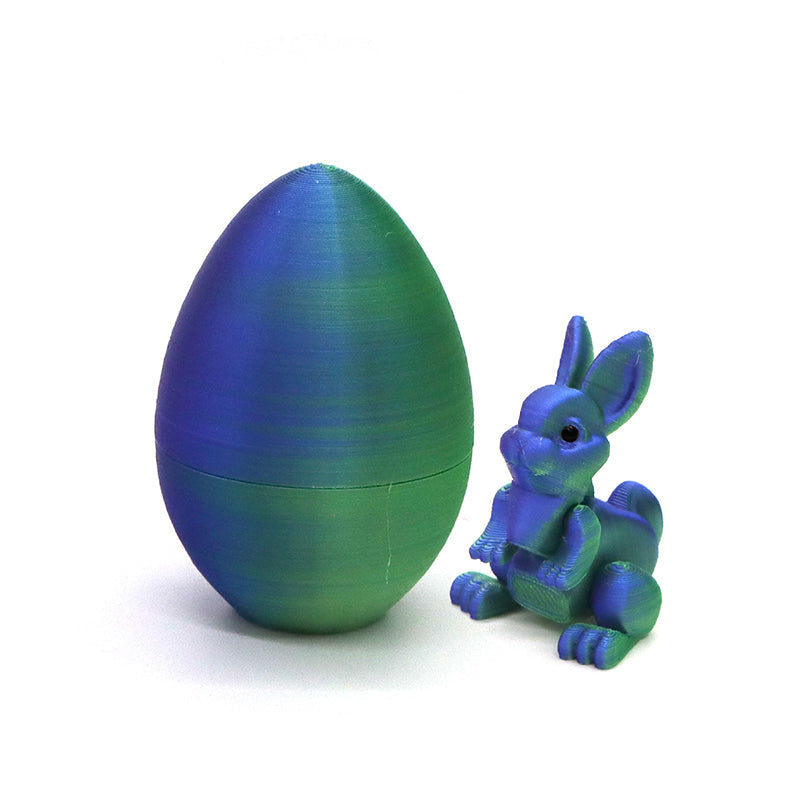 💐50% OFF ! Easter Decorative Egg – Articulated Bunny for Collectors 🎁🌷【Holiday Special】