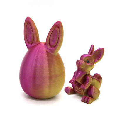 💐50% OFF ! Easter Decorative Egg – Articulated Bunny for Collectors 🎁🌷【Holiday Special】